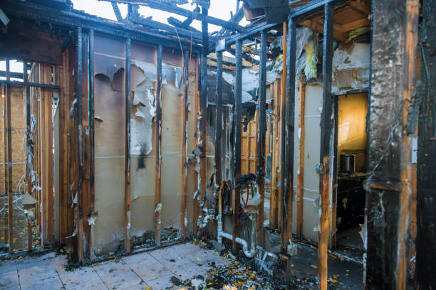 Professional Soot Cleanup technician working in Franklinton, LA